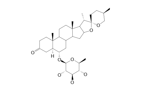 SOLAGENIN-6-O-(BETA-D-QUINOVOPYRANOSIDE);(25S)-6-ALPHA-HYDROXY-SPIROSTAN-3-ONE-6-O-(BETA-D-QUINOVOPYRANOSIDE);3-DIDEHYDRONEOCHLOROGENIN-6-O-(BETA-