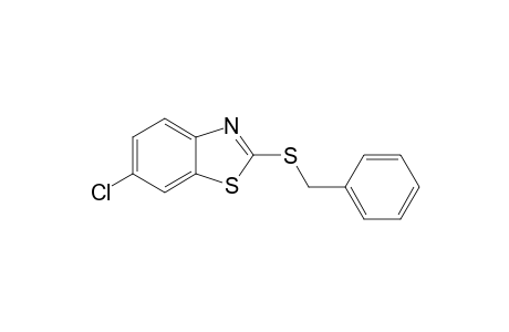 Benzothiazole, 6-chloro-2-[(phenylmethyl)thio]-