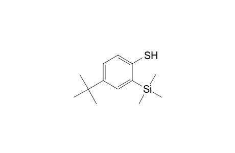 4-tert-Butyl-2-(trimethylsilyl)benzenethiol