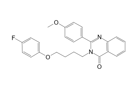 3-[4-(4-fluorophenoxy)butyl]-2-(4-methoxyphenyl)-4(3H)-quinazolinone