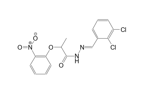 N'-[(E)-(2,3-dichlorophenyl)methylidene]-2-(2-nitrophenoxy)propanohydrazide