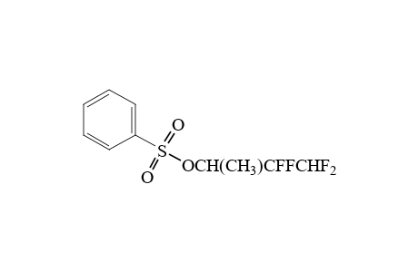 3,3,4,4-tetrafluoro-2-butanol, benzenesulfonate