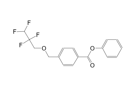 Phenyl 4-[(2,2,3,3-tetrafluoropropoxy)methyl]benzoate