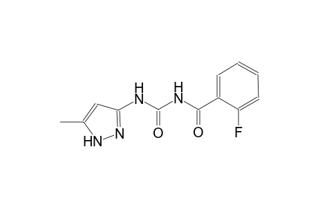 urea, N-(2-fluorobenzoyl)-N'-(5-methyl-1H-pyrazol-3-yl)-