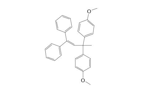 3,3-bis(p-methoxyphenyl)-1,1-diphenyl-1-butene