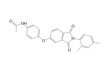 acetamide, N-[4-[[2-(2,4-dimethylphenyl)-2,3-dihydro-1,3-dioxo-1H-isoindol-5-yl]oxy]phenyl]-