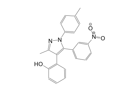 2-[3-methyl-1-(4-methylphenyl)-5-(3-nitrophenyl)-1H-pyrazol-4-yl]phenol