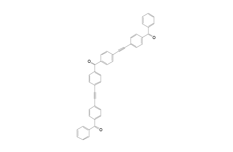 4,4'-bis(4"-benzophenonylethynyl)benzophenone