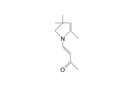 4-(2',4',4'-Trimethyl.delta.2'-pyrrolin-1'-yl)-3-buten-2-one