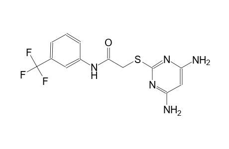 acetamide, 2-[(4,6-diamino-2-pyrimidinyl)thio]-N-[3-(trifluoromethyl)phenyl]-