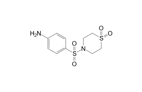 4-[(1,1-dioxido-4-thiomorpholinyl)sulfonyl]aniline