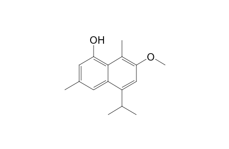 5-Isopropyl-7-methoxy-3,8-dimethyl-1-naphthol