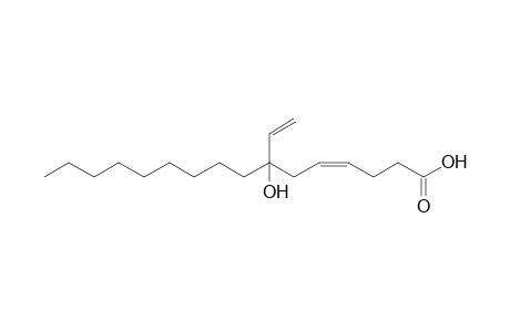 7-Hydroxy-7-vinylhexadec-4(Z)-enoic Acid