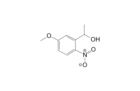 Benzyl alcohol, 5-methoxy-.alpha.-methyl-2-nitro-