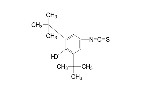 Isothiocyanic acid, 3,5-di-tert-butyl-4-hydroxyphenyl ester