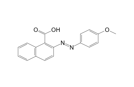 2-(4-Methoxyphenylazo)naphthalene-1-carboxylic acid