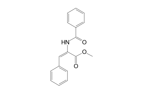 METHYL-(E)-2-(N-BENZOYLAMINO)-3-PHENYLPROPENOATE;MINOR_ISOMER