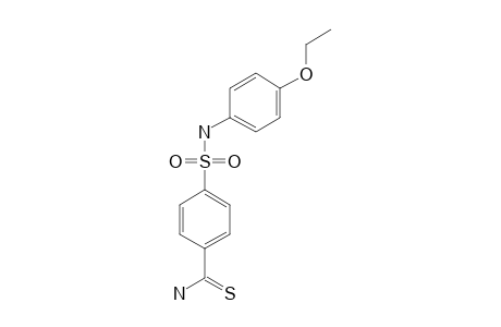 p-[(p-ethoxyphenyl)sulfmoyl]thiobenzamide