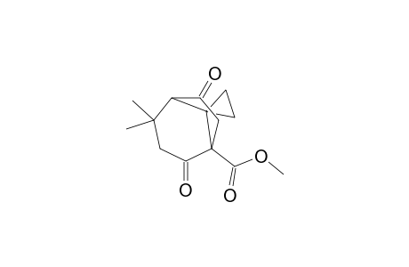 Methyl 4',4'-dimethyl-2',6'-dioxospiro[cyclopropane-1,8'-bicyclo[3.2.1]octane]-1'-carboxylate