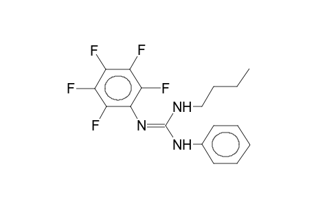 N-PENTAFLUOROPHENYL-N'-PHENYL-N-BUTYLGUANIDINE