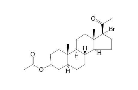 17-Bromoallopregnanolone 3-acetate