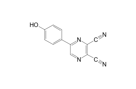 5-(p-hydroxyphenyl)-2,3-pyrazinedicarbonitrile
