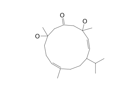 4,8-Dihydroxy-2,11-cenbradien-6-one