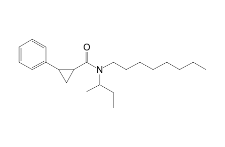 Cyclopropanecarboxamide, 2-phenyl-N-(2-butyl)-N-octyl-