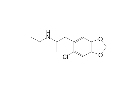 2-Chloro-4,5-methylenedioxyethylamphetamine