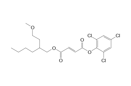 Fumaric acid, 2-(2-methoxyethyl)hexyl 2,4,6-trichlorophenyl ester