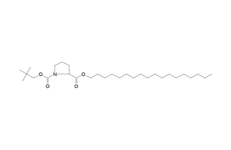 L-Proline, N-neopentyloxycarbonyl-, octadecyl ester