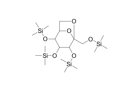 D-altro-2-Heptulose, anhydrotetrakis-O-(trimethylsilyl)-