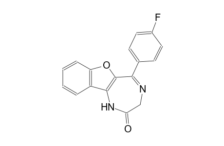 5-(4-fluorophenyl)-1,3-dihydro-2H-[1]benzofuro[3,2-e][1,4]diazepin-2-one