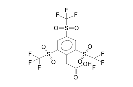 1-CARBOXYMETHYL-2,4,6-TRIFLUOROMETHYLSULPHONYLBENZENE