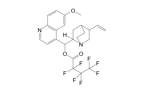 Quinine heptafluorobutyrate