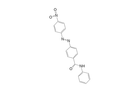 4-[(p-Nitrophenyl)azo]benzanilide