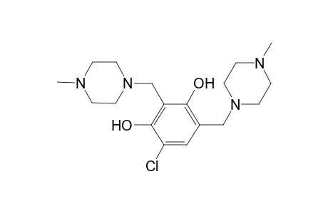 2,6-Bis(4-methylpiperazin-1-ylmethyl]-4-chlororesorcinol