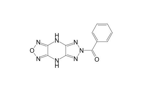(1,2,3)-Triazolo[4,5-b]-furazano[3,4-E]pyrazine, 6-benzoyl-5,7-dihydro-