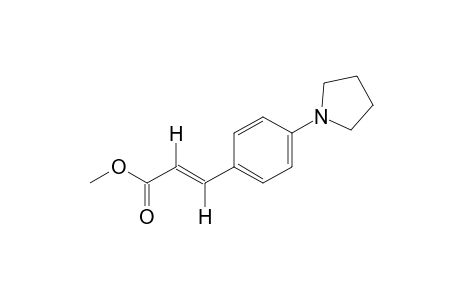 Trans-p-(1-pyrolidinyl)cinnamic acid, methyl ester