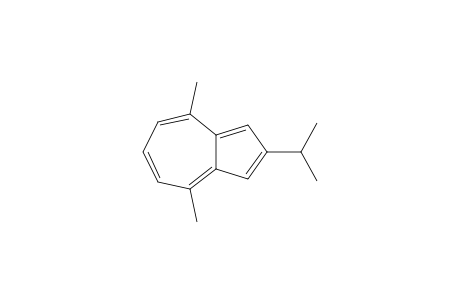 VETIVAZULENE;4,8-DIMETHYL-2-(1-METHYLETHYL)-AZULENE