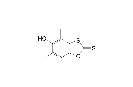 4,6-dimethyl-5-hydroxy-1,3-benzoxathiole-2-thione