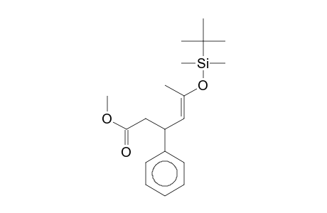 4-Hexenoic acid, 3-phenyl-5-(dimethyl-t-butylsilyloxy)-, methyl ester