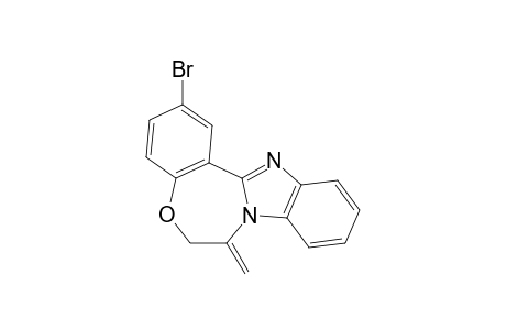 2-Bromo7-methylene-6,7-dihyrobenzo[f]benzo[4,5]imidazo[1,2-d][1,4]oxazepine