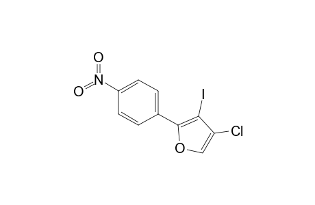 4-Chloro-3-iodo-2-(4-nitrophenyl)furan