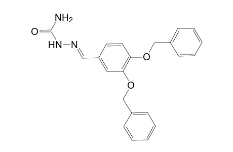 Benzene, 4-[[2-(aminocarbonyl)hydrazono]methyl]-1,2-bis(phenylmethoxy)-