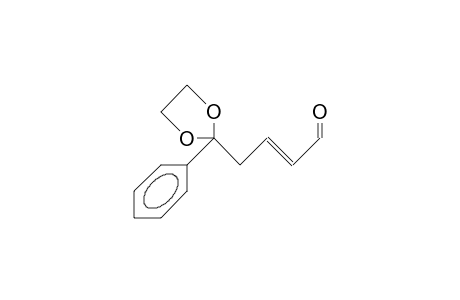 4-(2-Phenyl-1,3-dioxolan-2-yl)-2-butenal