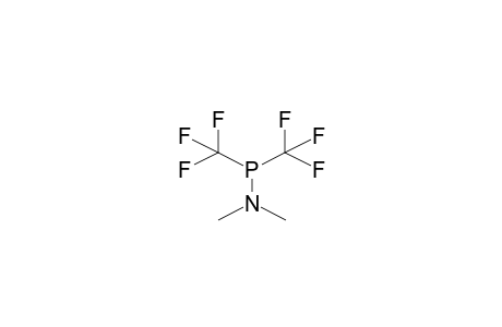 bis(trifluoromethyl)phosphanyl-dimethyl-amine