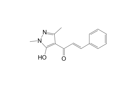 (E)-(1,3-DIMETHYL-5-HYDROXY-4-PYRAZOLYL)-3-PHENYL-2-PROPEN-1-ONE