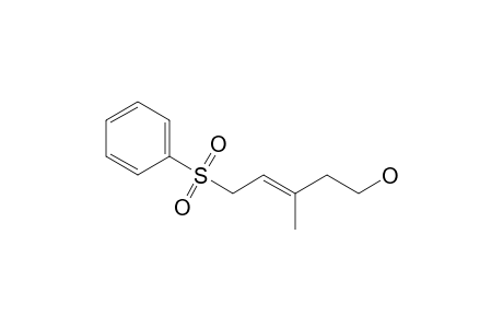 (E)-3-Methyl-5-hydroxy-2-pentenyl phenyl sulfone