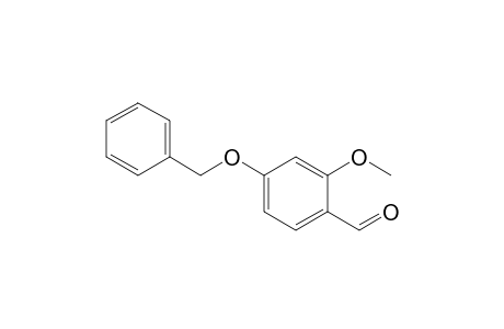 4-(Benzyloxy)-2-methoxybenzaldehyde